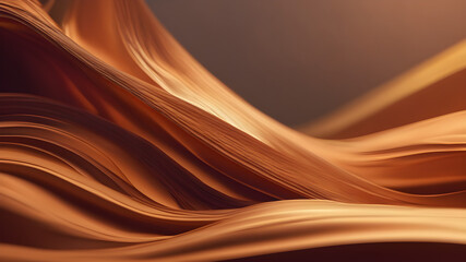 Design an abstract background with a focus on organic, flowing shapes and a warm, earthy color scheme