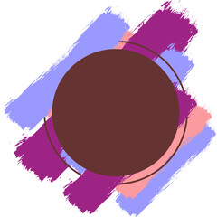 Geometric Frame With Brush