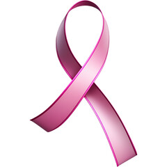 Breast cancer awareness with pink ribbon