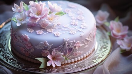 Obraz na płótnie Canvas Beautiful Cake Decorations