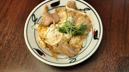Chicken bowl, Japanese food