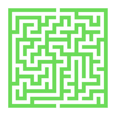 Maze Geometric Illustration