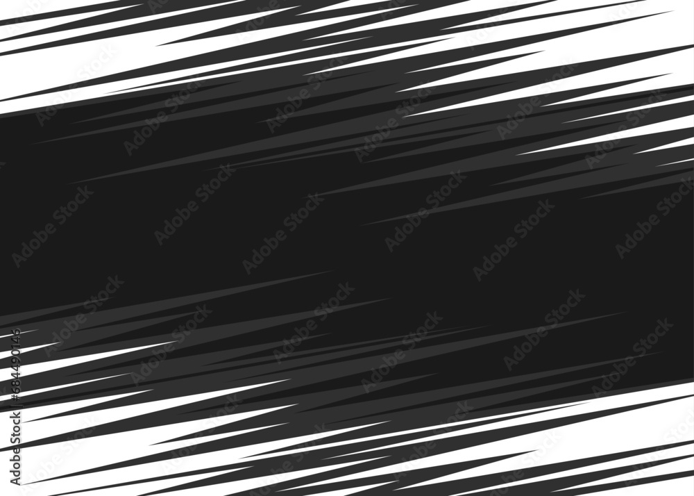 Poster abstract background with jagged spike pattern and with some copy space area