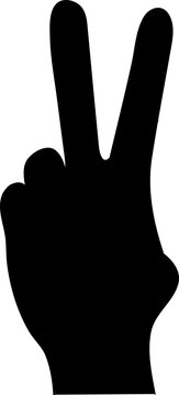 recommend clip art: hand sign silhouette