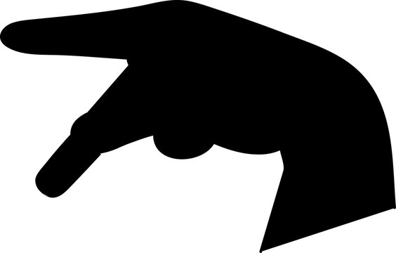 recommend clip art: hand sign silhouette