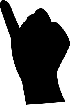 recommend clip art: hand sign silhouette