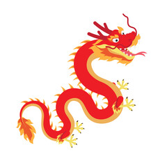 Chinese New Year Dragon Element