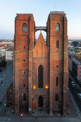 Mostek pokutnic w Katedrze we Wrocławiu © sopthedrone