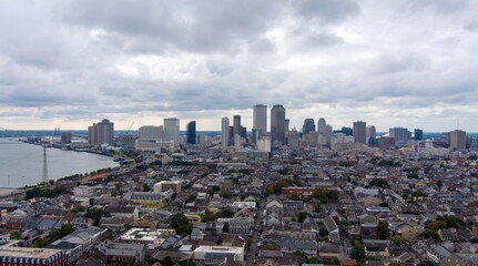 Fototapeta premium Downtown New Orleans, Louisiana in November