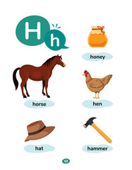 illustration of  H Word vector icon sets