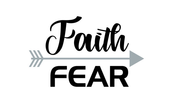 Christian Faith, Typography for print or use as poster, card, flyer or T Shirt