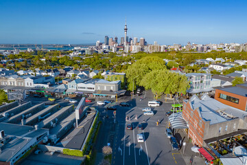 Ponsonby road and Williamson Ave intersection, Auckland, New Zealand
