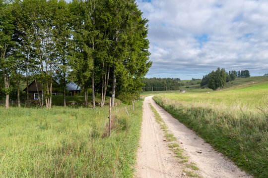 polna droga na podlasiu