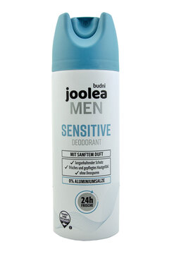 Budni Joolea Men Deodorant Invisible Sensitiv auf  transparentem Hintergrund