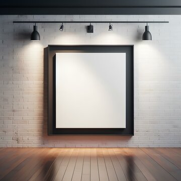 blank canvas, blank canvas on wall