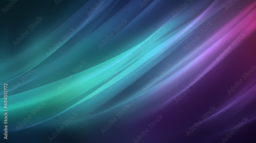 Wall mural abstract aurora colorful background with space,ppt background