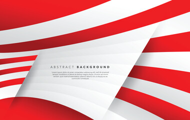 abstract red and white background template for cover and backdrop banner 