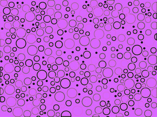 Polka dot pattern_purple