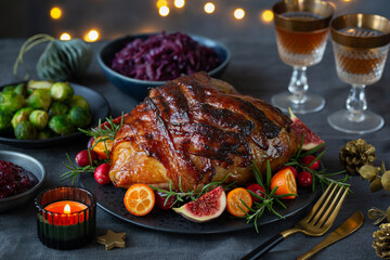 Roast turkey crown