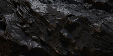 Surface Texture Of Matte Frozen Obsidian For Wallpaper Created Using Artificial Intelligence