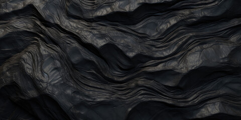 Surface Texture Of Matte Frozen Obsidian For Wallpaper Created Using Artificial Intelligence - obrazy, fototapety, plakaty
