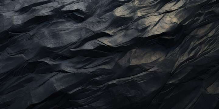 Surface Texture Of Matte Frozen Obsidian For Wallpaper Created Using Artificial Intelligence