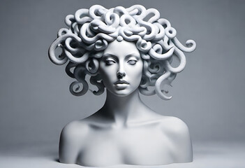 medusa on minimal style 