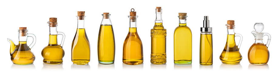 Olive oil bottle - obrazy, fototapety, plakaty