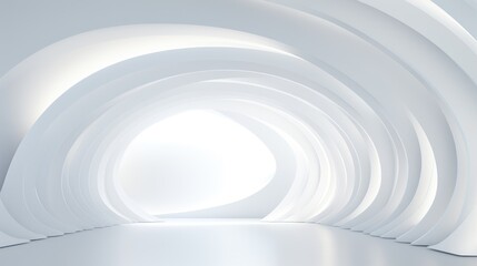 Obraz premium 3D Light White Background