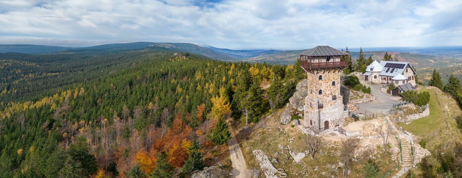 Jizera Mountain G&oacute;ry Izerskie in the Sudety - Szklarska Poręba, Wysoki Kamień