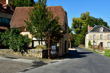 Fototapeta na wymiar Castelnaud la Chapelle; France - october 7 2023 : picturesque old village