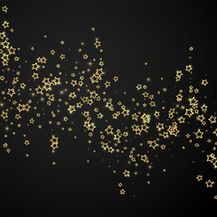 Christmas stars vector overlay.