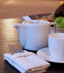 breakfast on the table