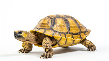 Obraz premium a tortoise isolated on a white background