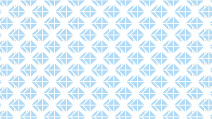 Blue and white seamless background with squares