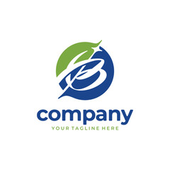 professional b logotype template