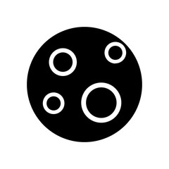 Moon Icon Illustration