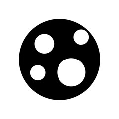 Moon Icon Illustration