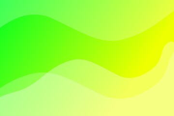 abstract gradient green background with waves