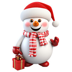 Christmas snowman 01