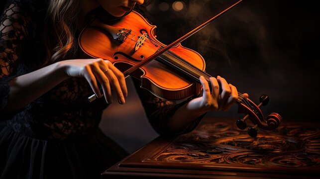Violinist&rsquo;s Performance in Detail