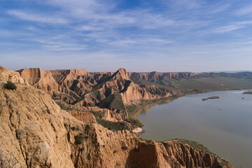 landscape view nature madrid spain enviroment