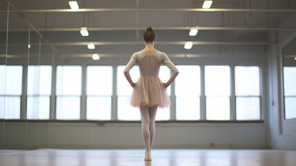 Solo ballerina performance