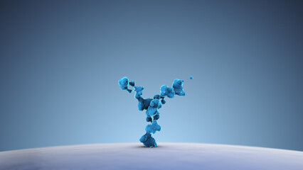 The medical idea of human cell receptor antibodies