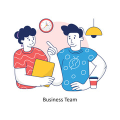 Business Team vector Colorful Design illustration. Symbol on White background EPS 10 File
