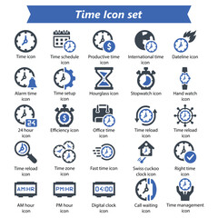 Time Icon Set