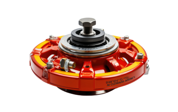 Essential Gear Fire Sprinkler Installation on White or PNG Transparent Background