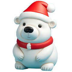 Christmas polar bear 06