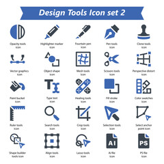 Design Tools Icon Set 2