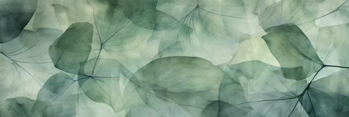 Abstract fog background green and white color. Created with Ai